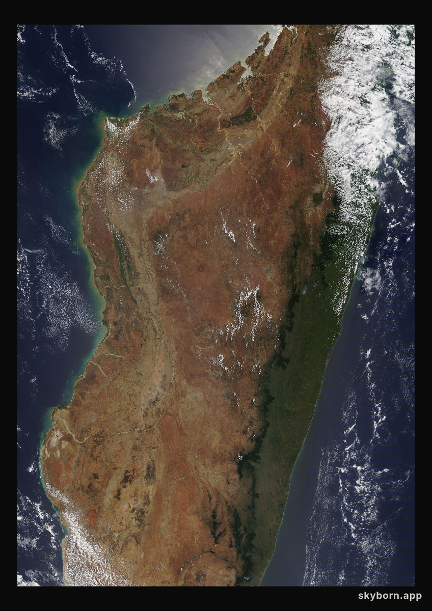 The Earth on 27 October 2021 · Madagascar