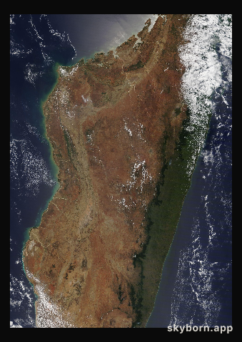 The Earth on 27 October 2021 · Madagascar