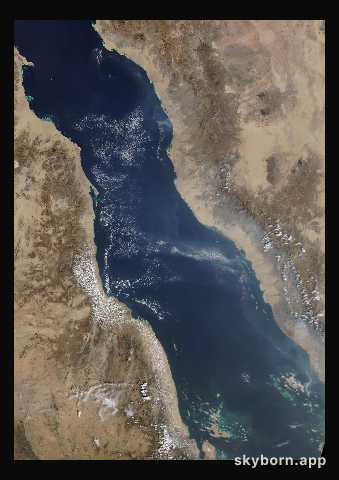 The Earth on 7 November 2021 · Red Sea