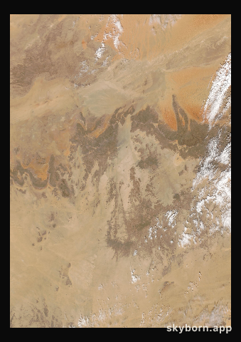 The Earth on 9 November 2021 · Sahara, Algeria