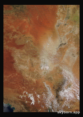 The Earth on 29 November 2021 · Lake Eyre, Australia