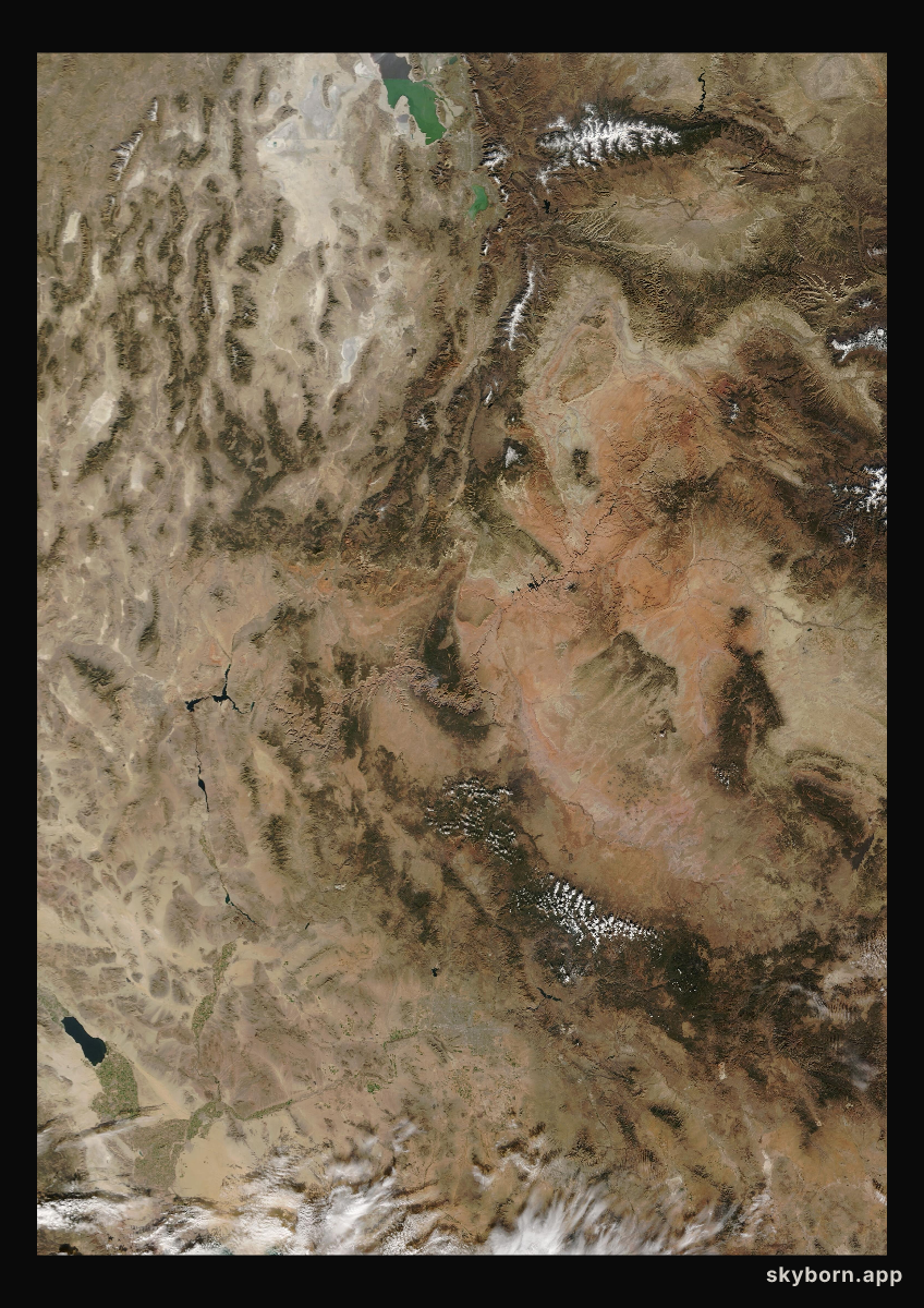 The Earth on 4 December 2021 · Colorado Plateau