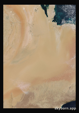 The Earth on 12 December 2021 · Empty Quarter, Arabia