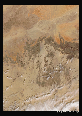 The Earth on 14 December 2021 · Sahara, Algeria