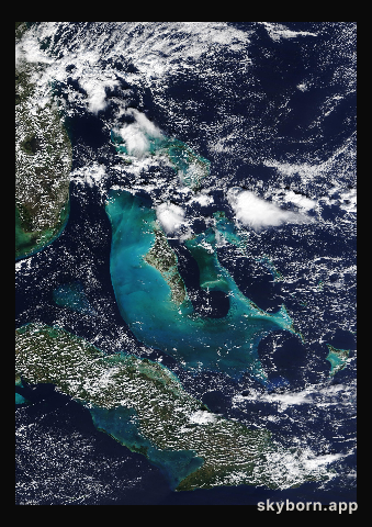 The Earth on 15 December 2021 · Bahamas
