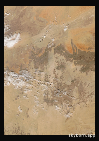 The Earth on 18 December 2021 · Sahara, Algeria