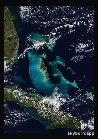 The Earth on 26 December 2021 · Bahamas