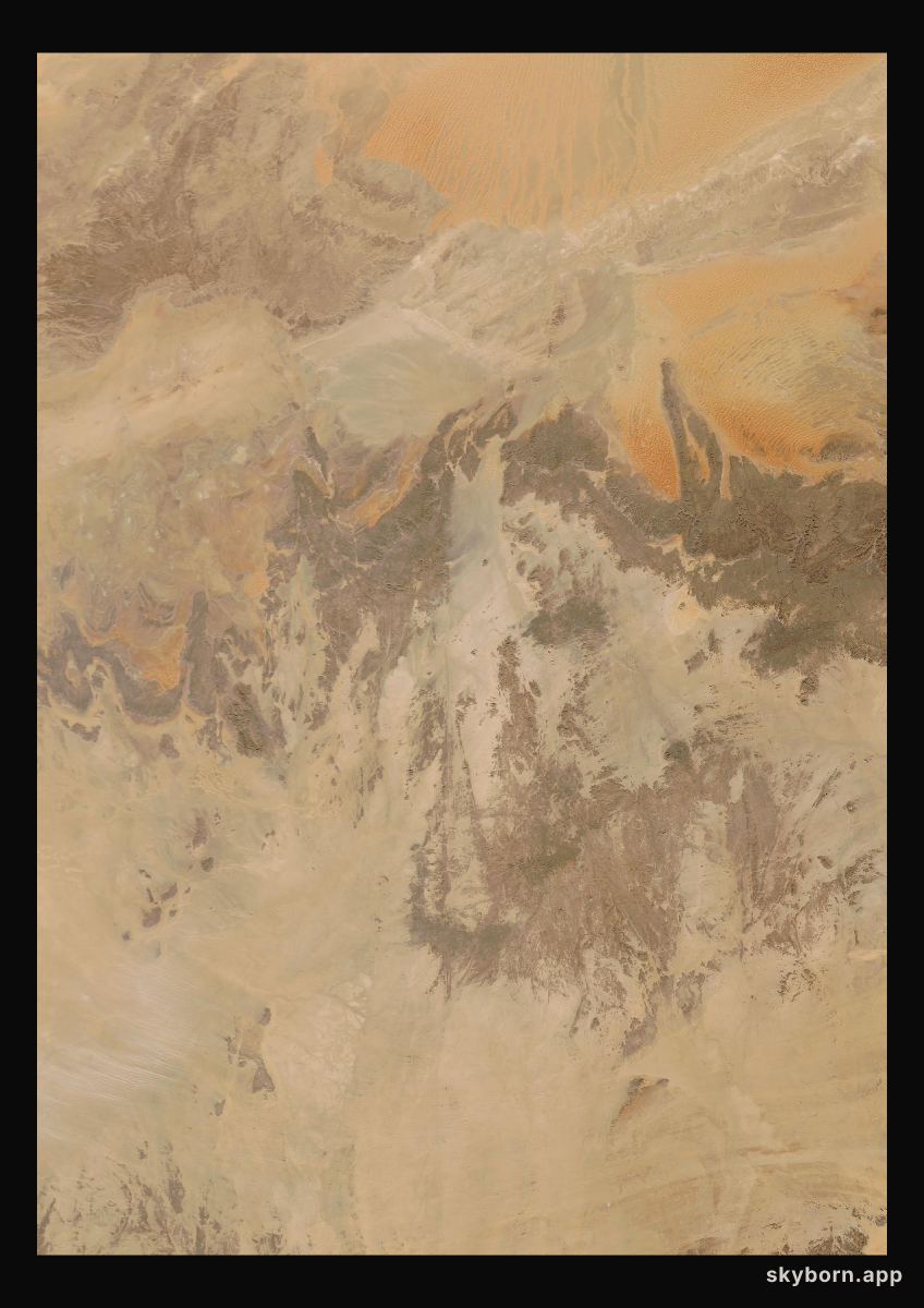The Earth on 3 January 2022 · Sahara, Algeria