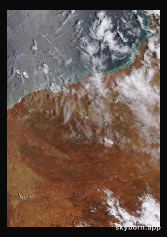 The Earth on 4 January 2022 · Pilbara, Western Australia