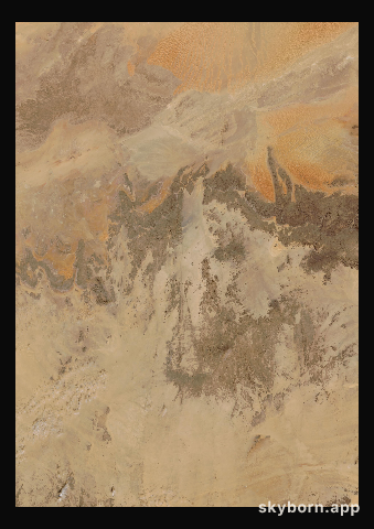 The Earth on 8 January 2022 · Sahara, Algeria