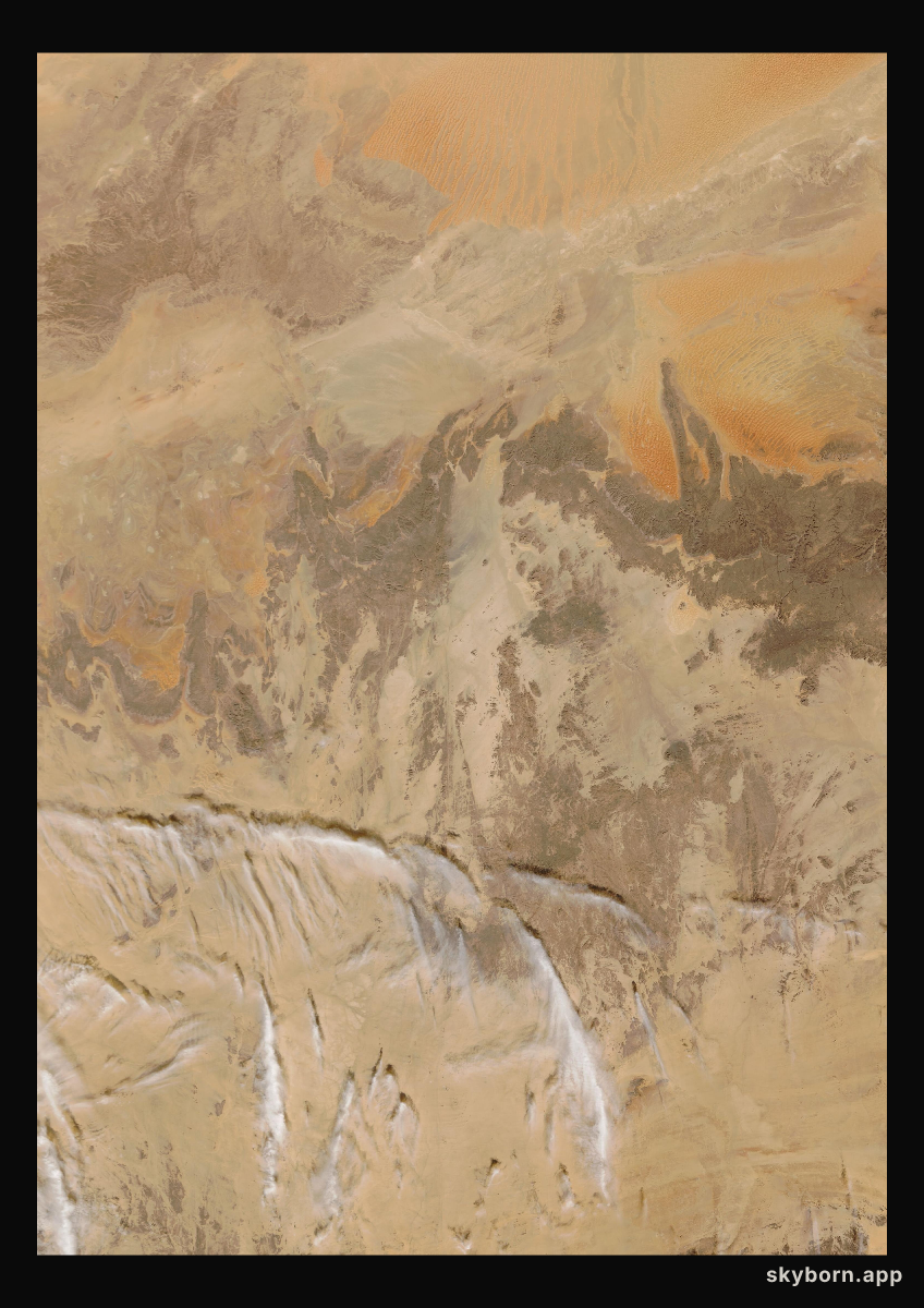 The Earth on 10 January 2022 · Sahara, Algeria