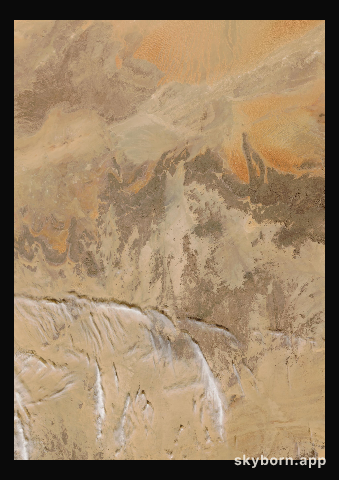 The Earth on 10 January 2022 · Sahara, Algeria