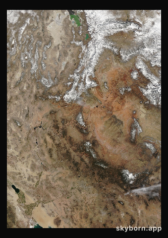 The Earth on 11 February 2022 · Colorado Plateau