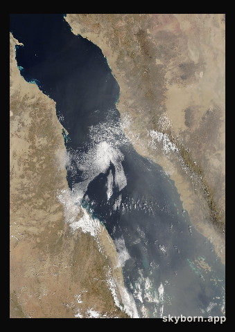 The Earth on 19 March 2022 · Red Sea