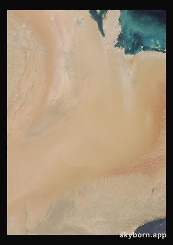 The Earth on 29 March 2022 · Empty Quarter, Arabia