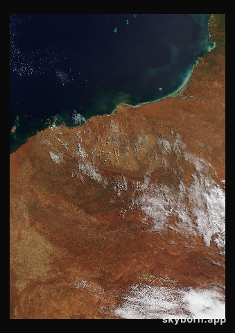 The Earth on 5 April 2022 · Pilbara, Western Australia