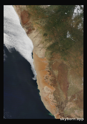 The Earth on 8 April 2022 · Namib Desert