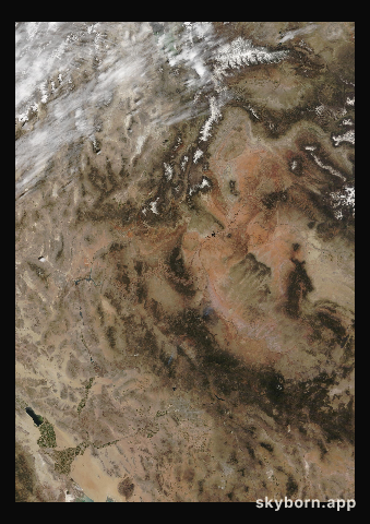 The Earth on 21 April 2022 · Colorado Plateau