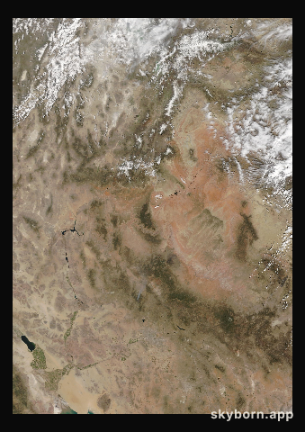 The Earth on 27 April 2022 · Colorado Plateau