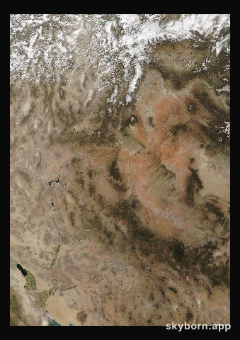 The Earth on 9 May 2022 · Colorado Plateau
