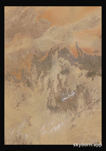 The Earth on 21 May 2022 · Sahara, Algeria