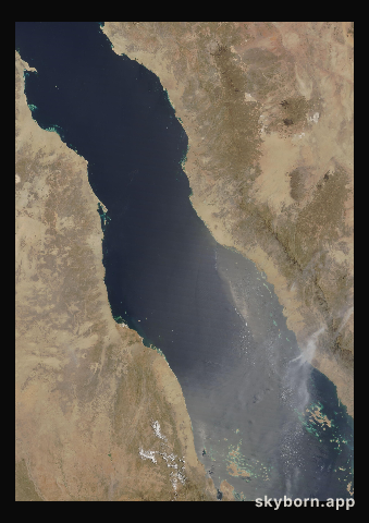 The Earth on 7 June 2022 · Red Sea