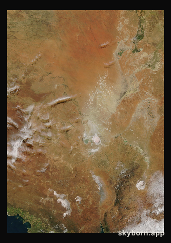 The Earth on 17 June 2022 · Lake Eyre, Australia