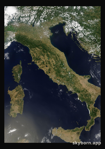The Earth on 30 June 2022 · Italy and the Adriatic