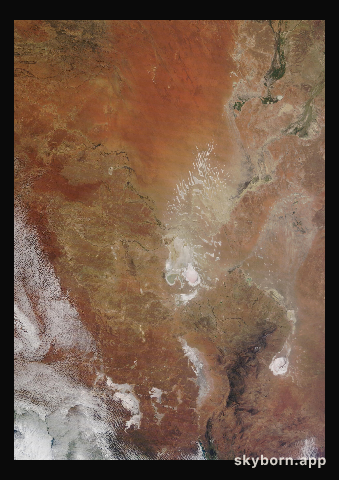 The Earth on 4 July 2022 · Lake Eyre, Australia