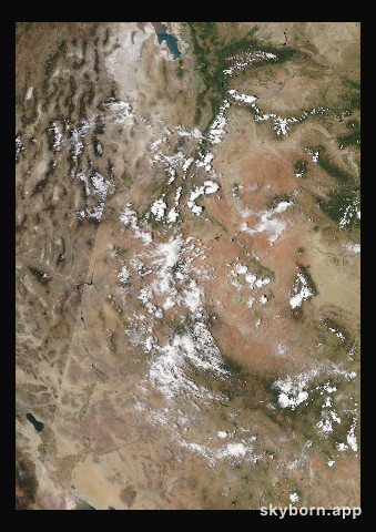 The Earth on 11 July 2022 · Colorado Plateau