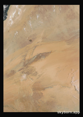 The Earth on 16 July 2022 · Eye of the Sahara, Mauritania