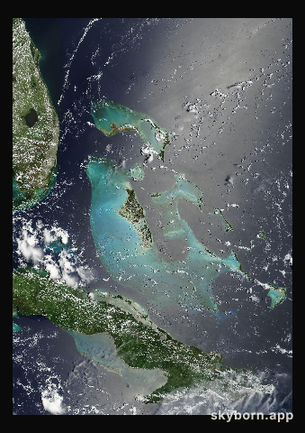 The Earth on 20 July 2022 · Bahamas