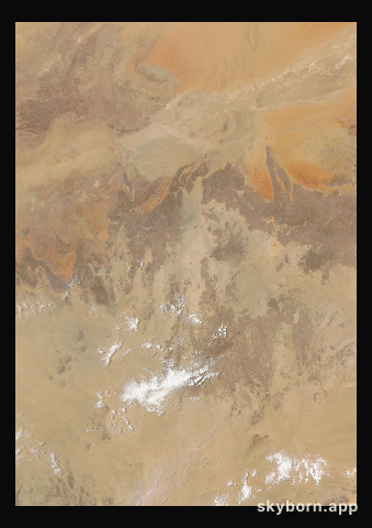 The Earth on 23 July 2022 · Sahara, Algeria