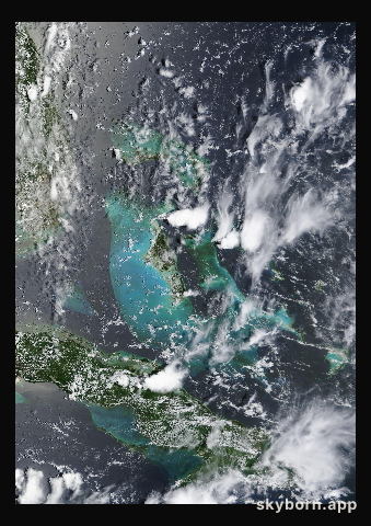 The Earth on 25 July 2022 · Bahamas