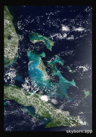 The Earth on 31 July 2022 · Bahamas