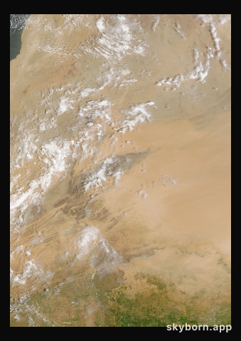 The Earth on 22 August 2022 · Eye of the Sahara, Mauritania