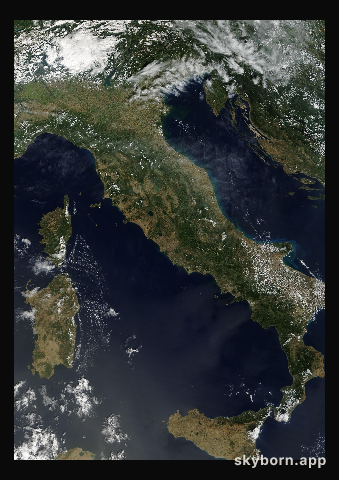 The Earth on 5 September 2022 · Italy and the Adriatic