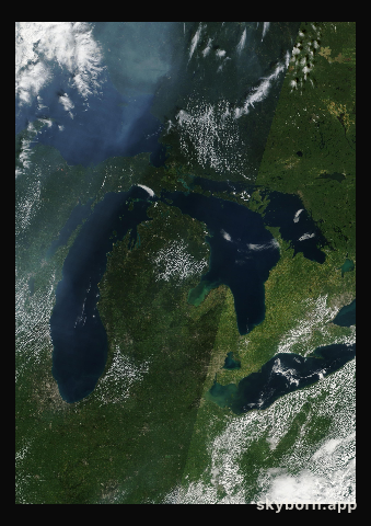 The Earth on 8 September 2022 · Great Lakes