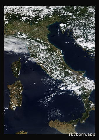 The Earth on 10 September 2022 · Italy and the Adriatic