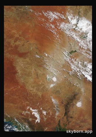 The Earth on 15 September 2022 · Lake Eyre, Australia