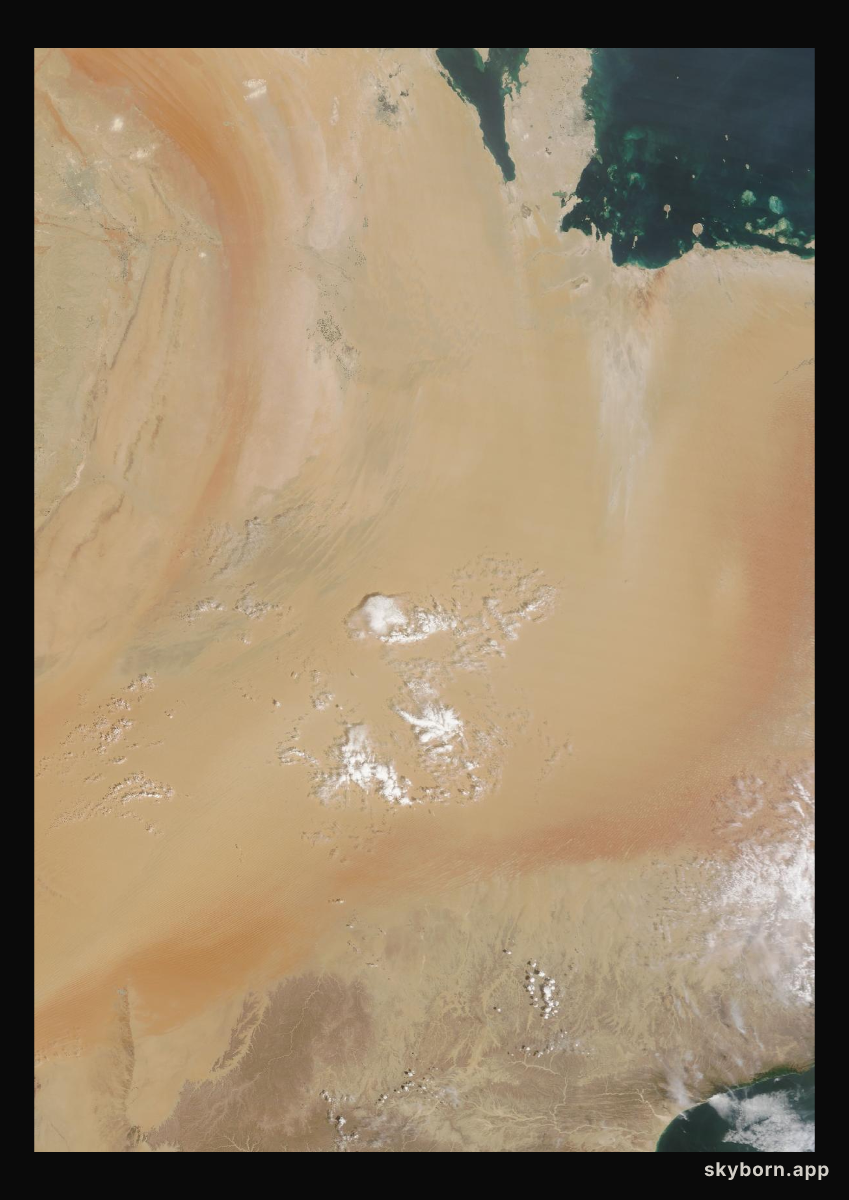 The Earth on 24 September 2022 · Empty Quarter, Arabia