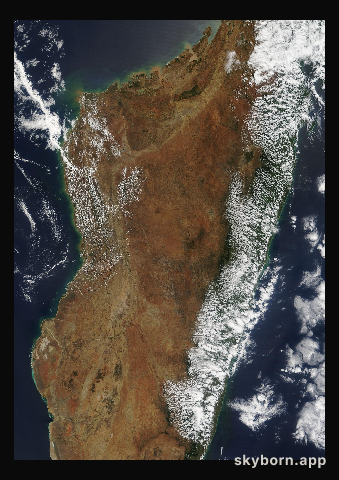 The Earth on 28 September 2022 · Madagascar