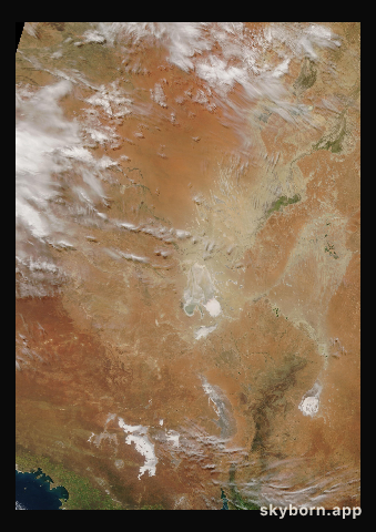 The Earth on 30 September 2022 · Lake Eyre, Australia
