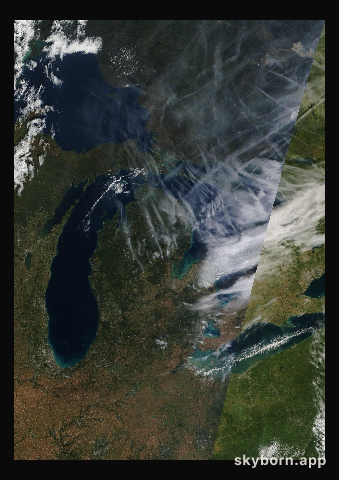 The Earth on 3 October 2022 · Great Lakes