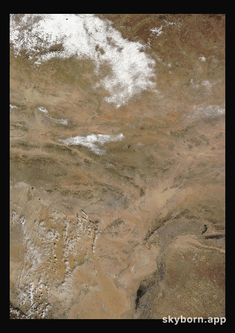The Earth on 10 October 2022 · Gobi Desert