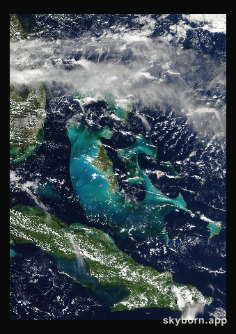 The Earth on 11 October 2022 · Bahamas