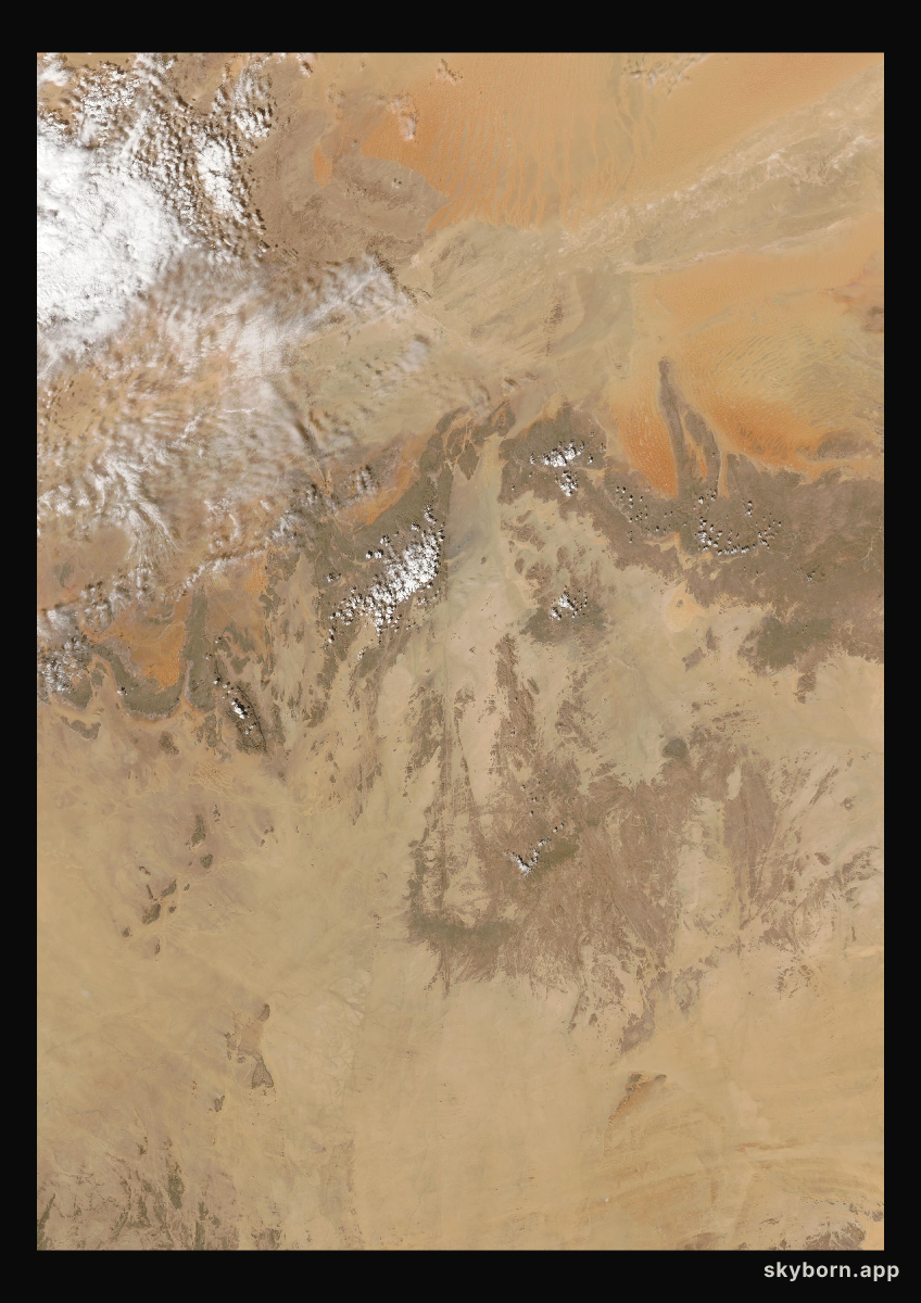 The Earth on 12 October 2022 · Sahara, Algeria