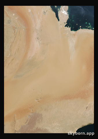 The Earth on 15 October 2022 · Empty Quarter, Arabia