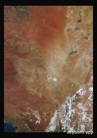 The Earth on 21 October 2022 · Lake Eyre, Australia