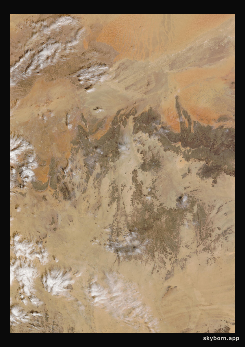 The Earth on 31 October 2022 · Sahara, Algeria